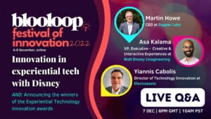 disney imagineering on experiential tech trends at the blooloop festival of innovation 2022