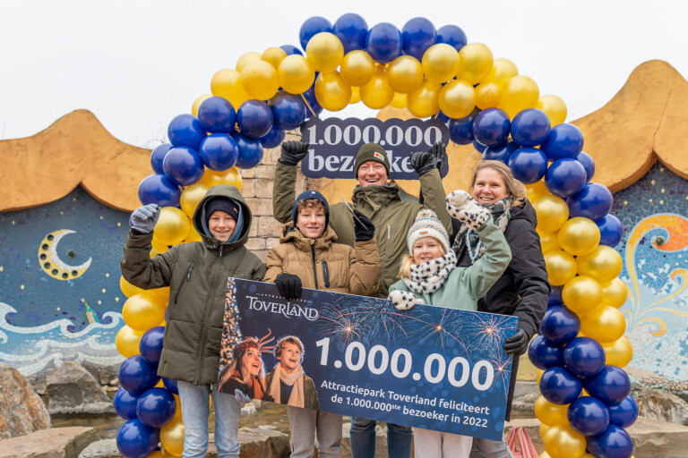 toverland millionth visitor