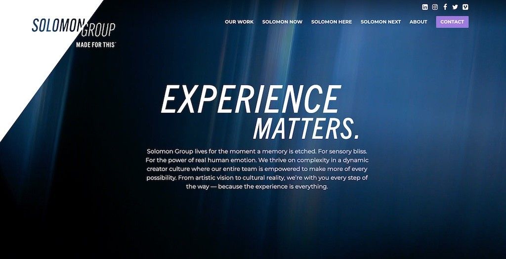 Solomon Group announced brand refresh blooloop