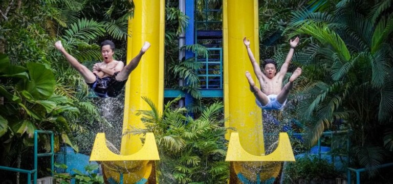 Water play at Escape Penang