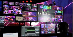DJ YVES V’s live-stream by Panasonic & AED group glass-to-glass