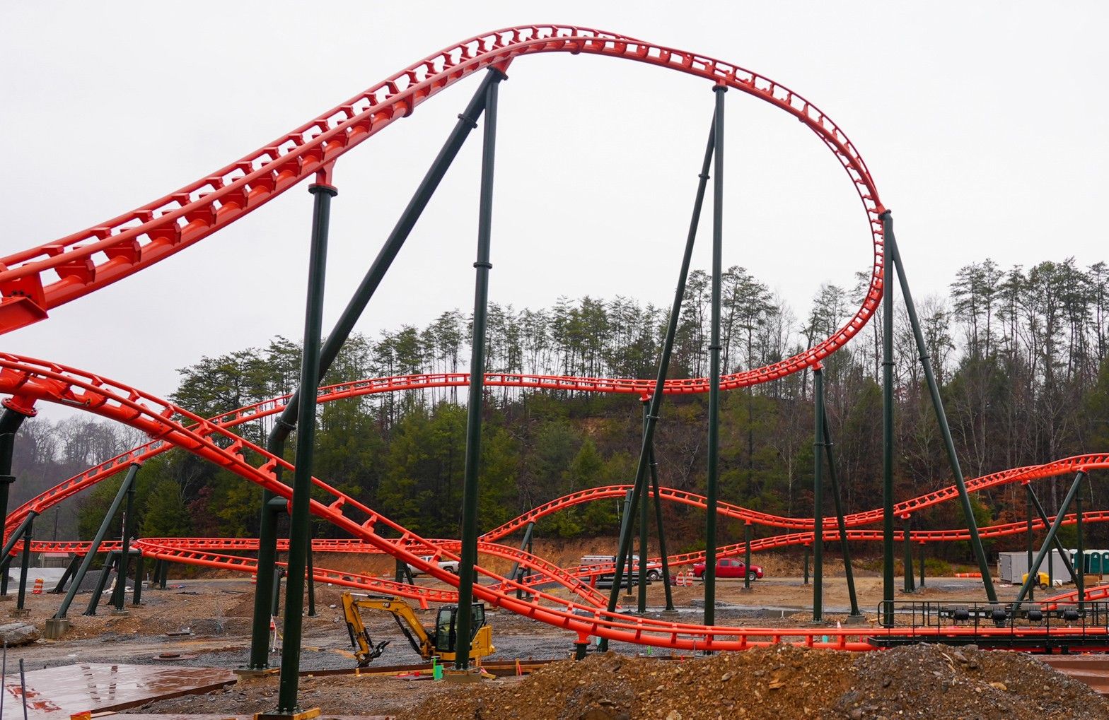 Dollywood's new coaster and resort nearing completion blooloop
