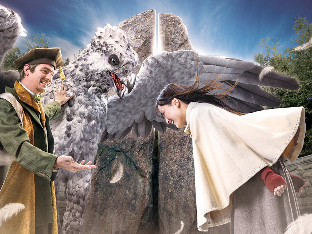 universal studios japan harry potter magical creatures experience