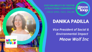 Danika Padilla Meow Wolf greenloop