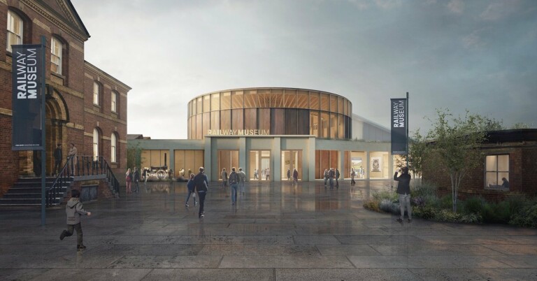 Railway Museum Vision 2025 rendering