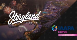 Storyland Studios IAAPA Expos banner