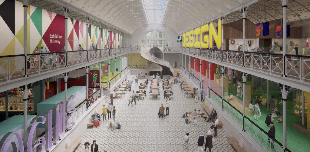 Young V&A rendering Town Square