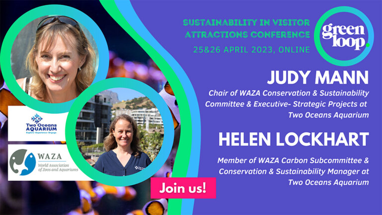 Judy Mann and Helen Lockhard to speak at greenloop about the WAZA carbon guide