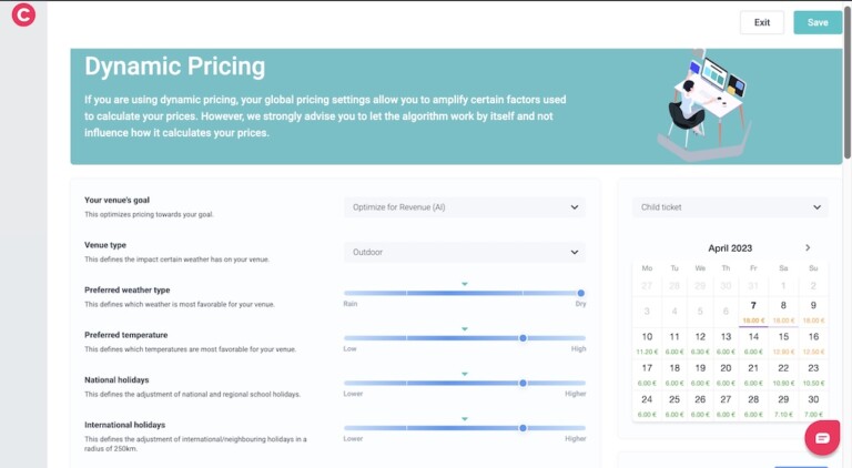 Convious Dynamic pricing