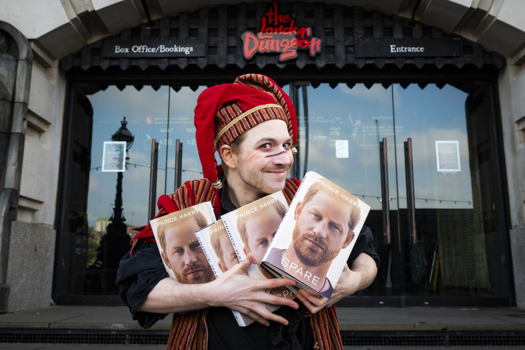 london dungeon prince harry spare