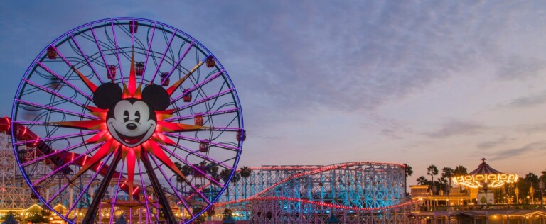 Pixar Pier at Disney California Adventure Park