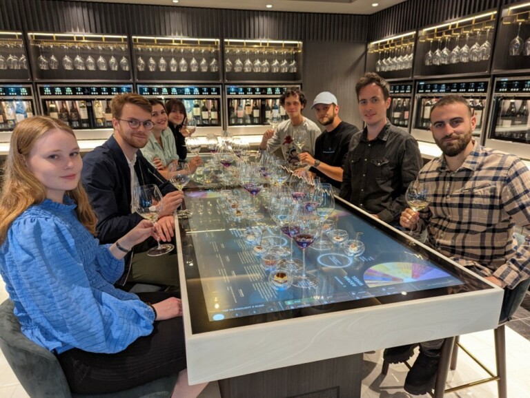 Ideum MSC Euribia wine tasting experience