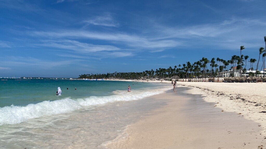 Beach at Punta Cana a shuttle ride from Falcon's by Melia resort