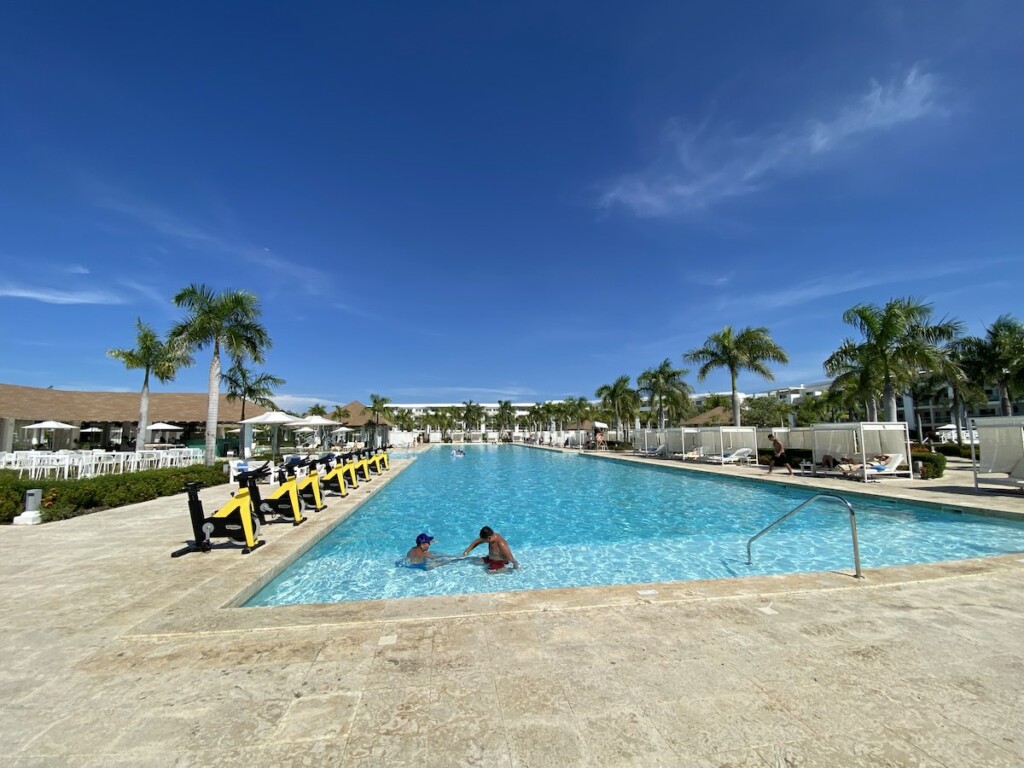 The Pool at Falcon's Resort by Melia in Punta Cana in the Caribbean