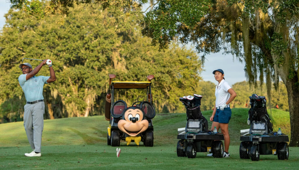 robot golf cart disney world