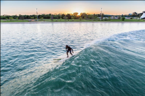 Austin surf park surfer