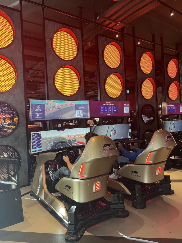 LDP team at F1 Arcade