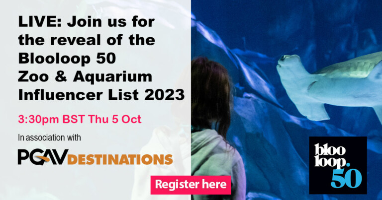 blooloop 50 zoo & aquarium influencer list 2023 webinar reveal