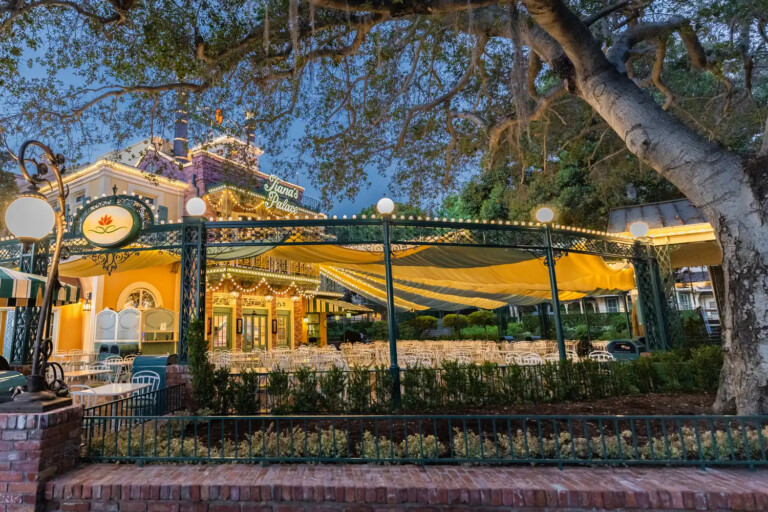 tianas palace disneyland