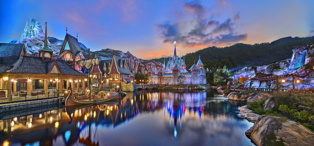 frozen land hong kong disneyland