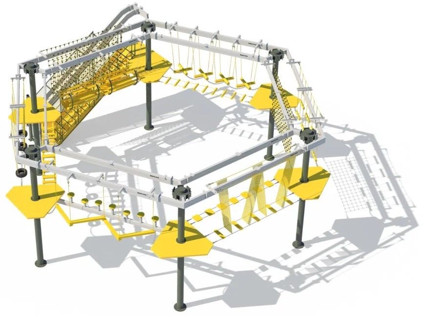 Walltopia Ropes Course Walltopia Group | new Ropes Course configurations | blooloop