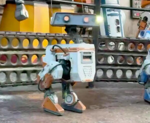 disneyland droid robot testing