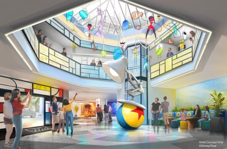 disneyland pixar place hotel