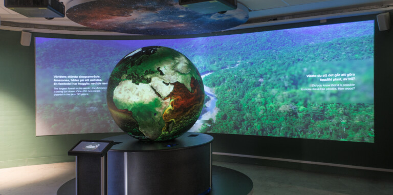 GeoDome Globe at Skansen Museum