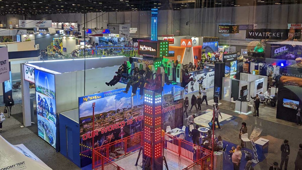 IAAPA 2023 show floor