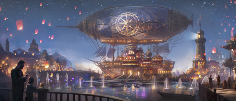 Porto Boega concept art Storyland