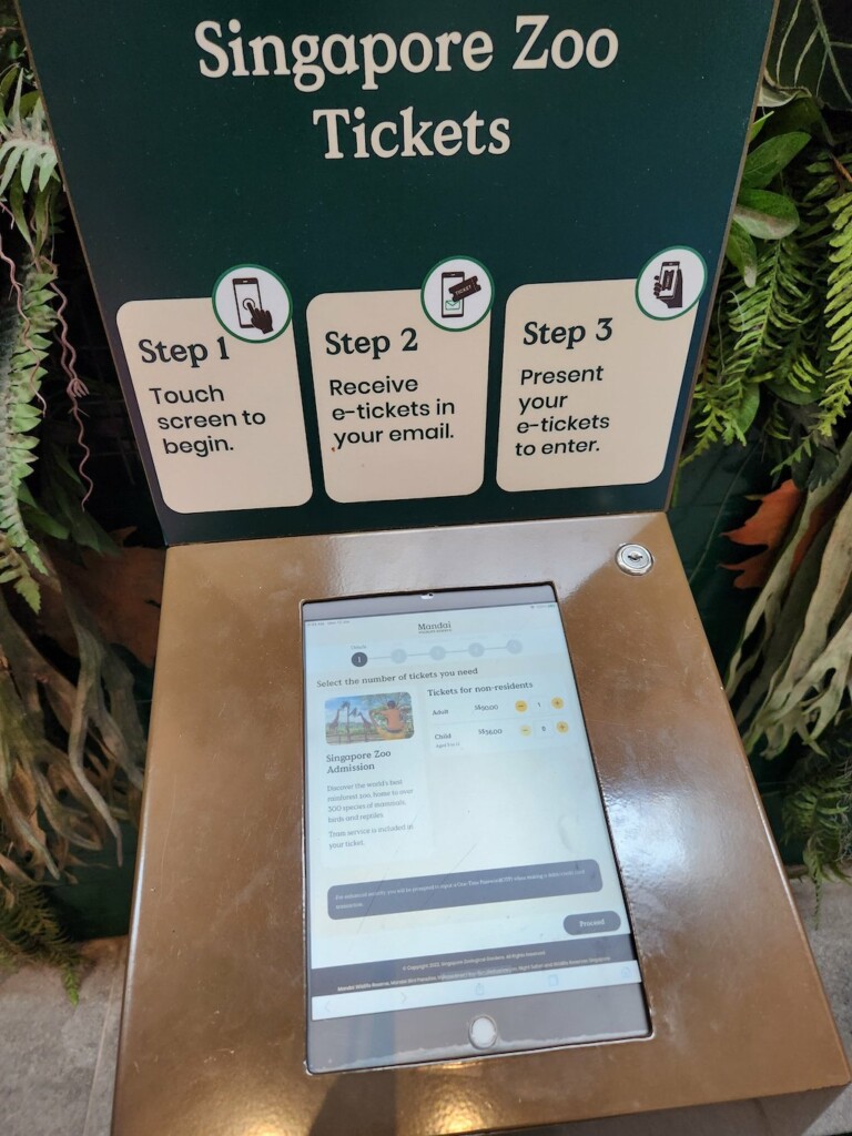 Singapore Zoo-kiosk Gateway