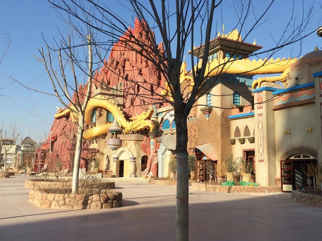 3D dark ride at Fantawild Wuhu, China. 