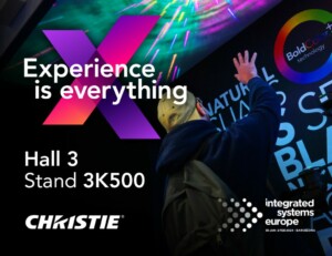 Christie to show smart tech at ISE 2024 crop