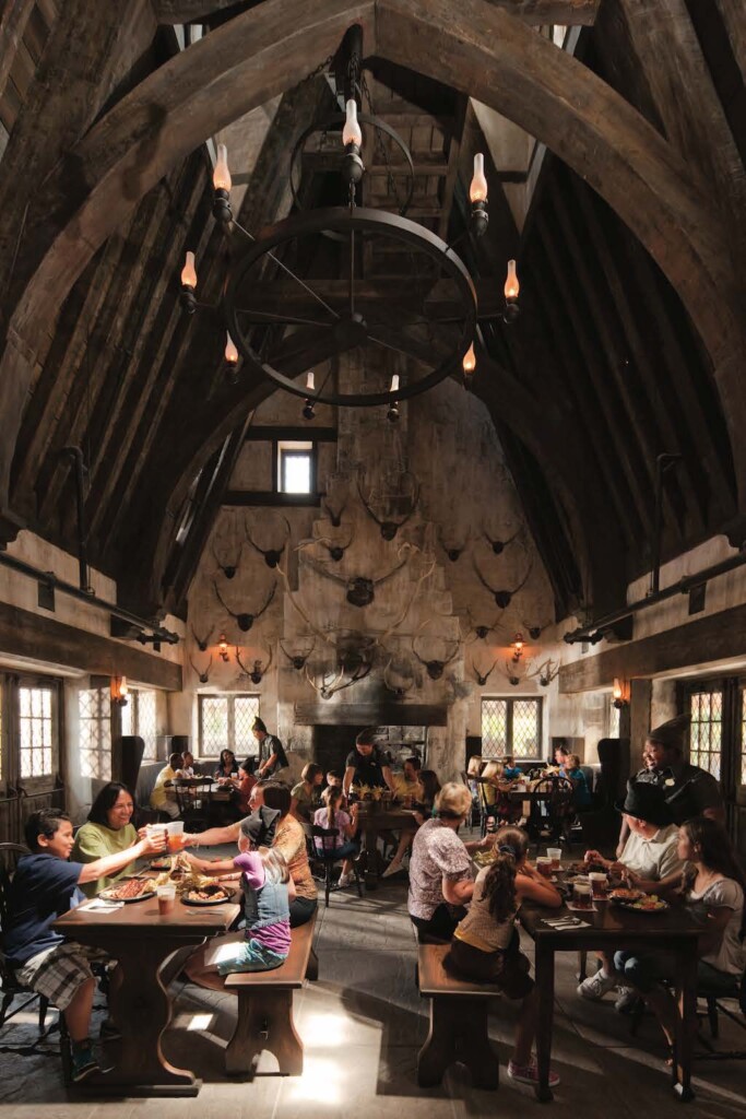 Three Broomsticks themed dining universal