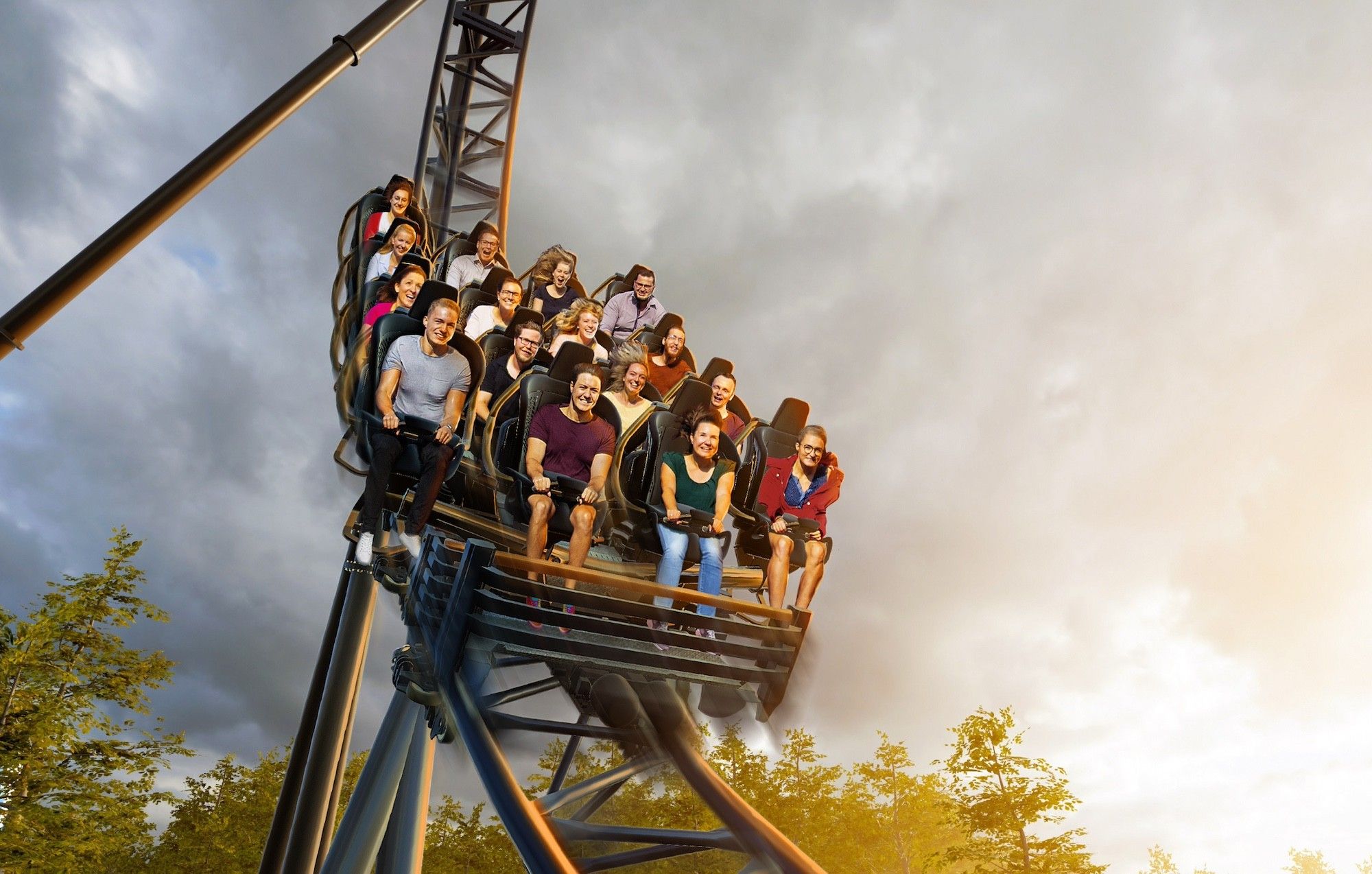 Europa Park File WODAN Tiburcoaster In Europa Park Rust JPG