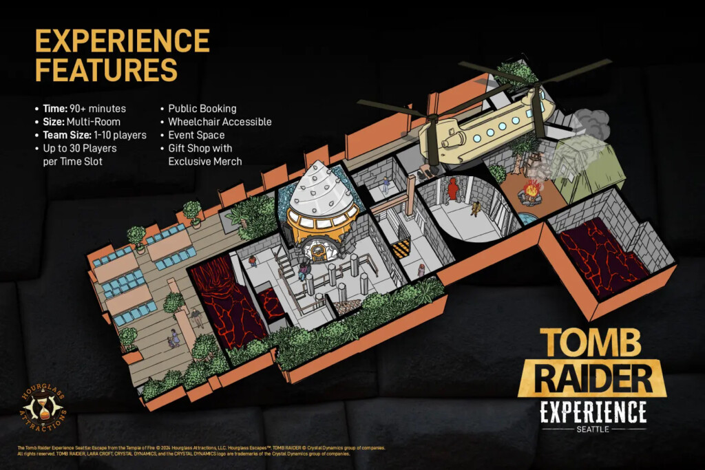 tomb raider experience seattle