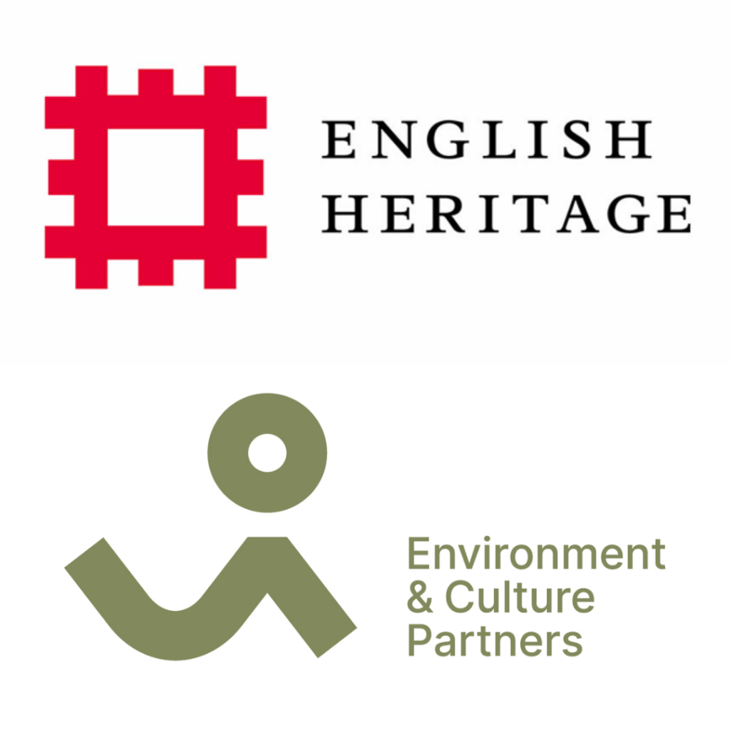 English Heritage and Environment and Culture Partners logos