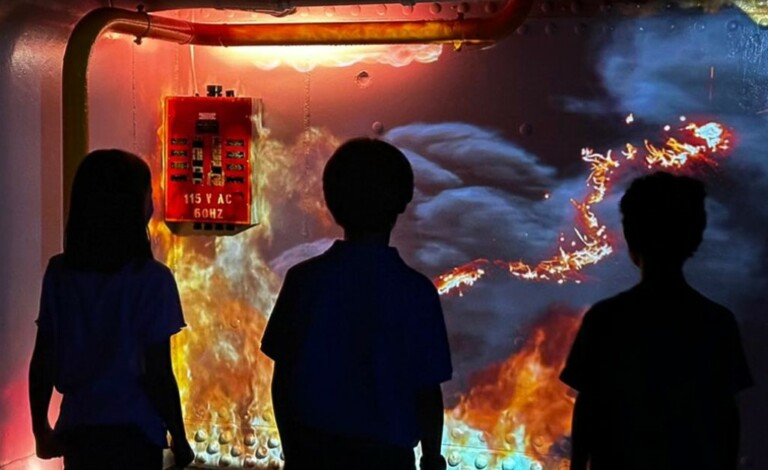 Art Processors collaborates with USS Midway Museum fire experience