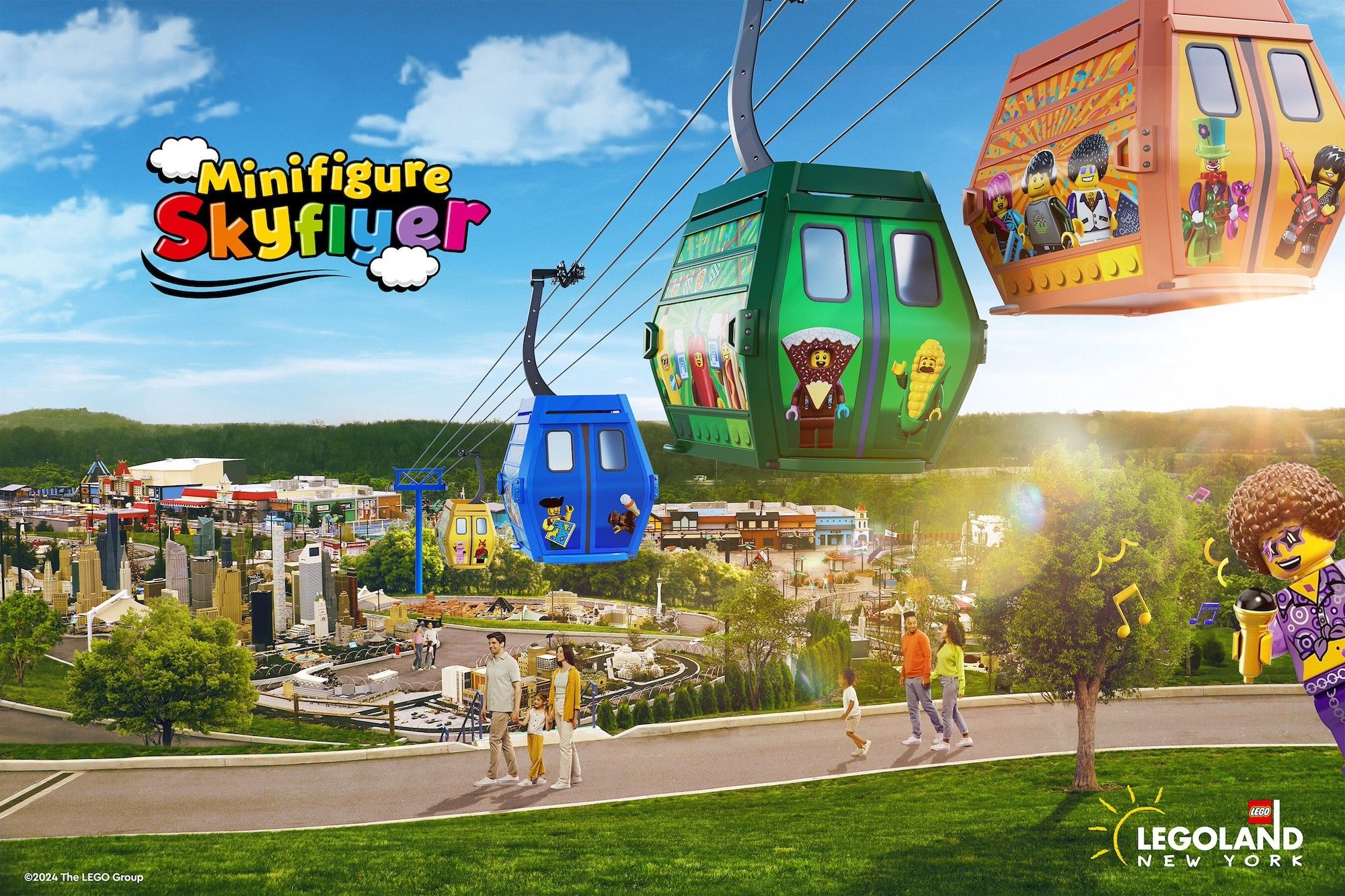 Legoland New York set to open Minifigure Skyflyer blooloop