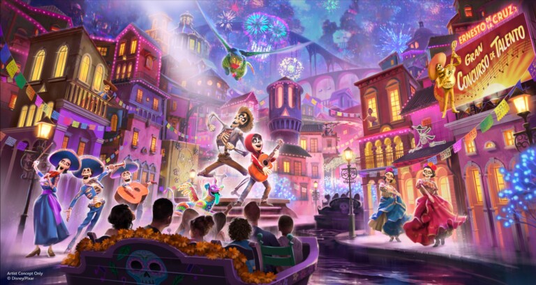 coco ride disneyland