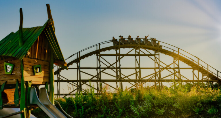 coaster at Majaland Kownaty