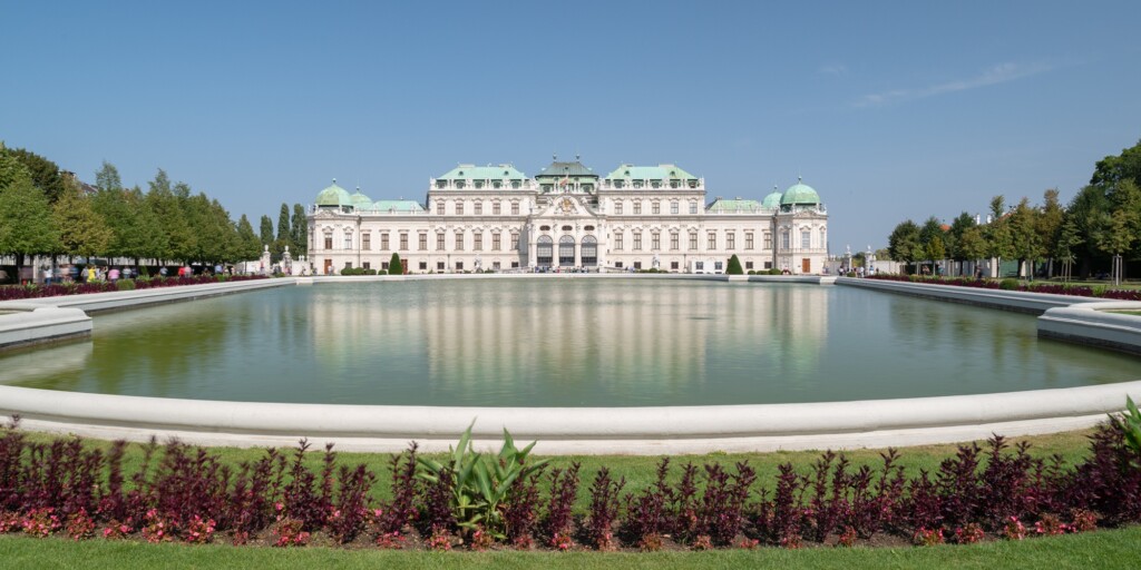 Upper Belvedere and gardens Photo Lukas Schaller c. Belvedere, Vienna