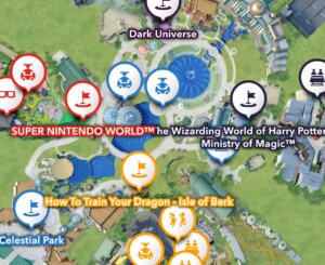 Epic Universe map added to Universal Orlando app | blooloop