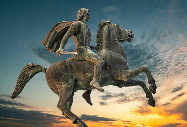 Alexander The Great at Thessaloniki City, Greece