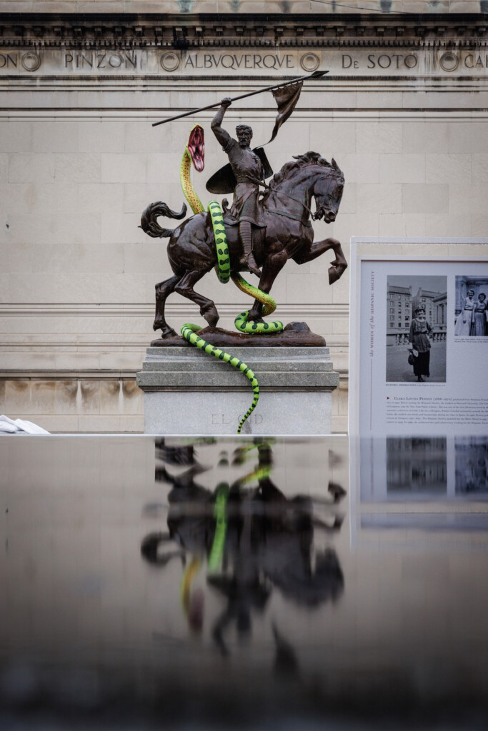 El Cid & sucuri sculpture Hispanic Museum and Library ADKS
