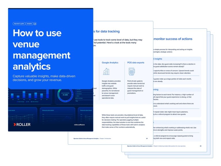 ROLLER Operators Guide to Venue Management Analytics