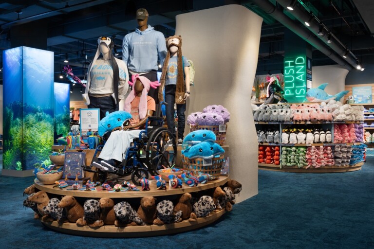 Plush toys at Shedd Aquarium