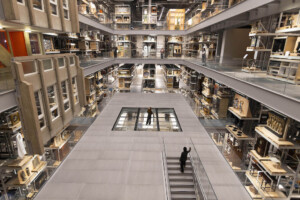 View of the Weston Collections Hall at V&A East Storehouse. Image by David Parry, PA Media Assignments