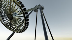 blackpool pleasure beach new gyro swing