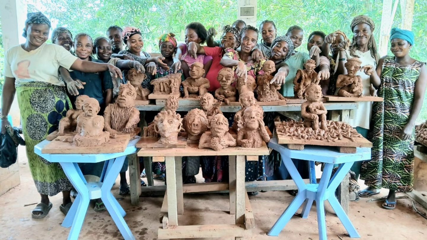 White Cube: empowering exploited communities through art